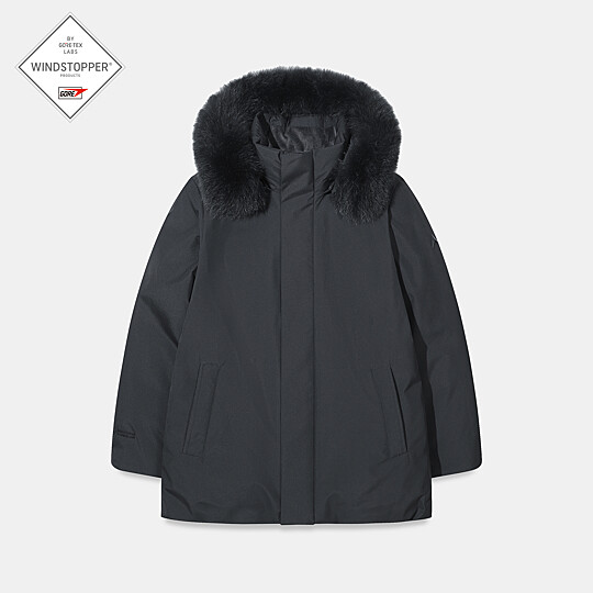 남성 아르테 윈드스토퍼 미드 다운 자켓