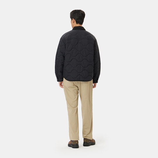 남성 써모퍼프 패딩 셔켓