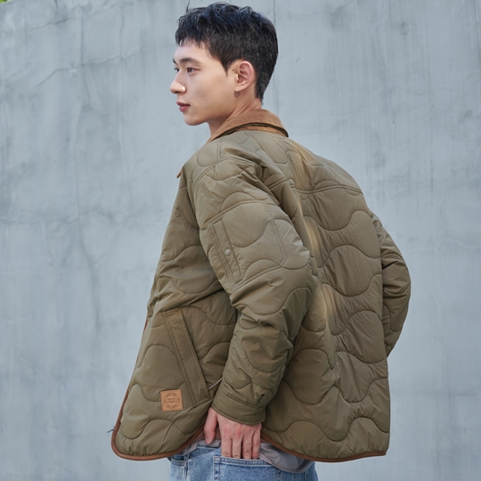 남성 써모퍼프 패딩 셔켓