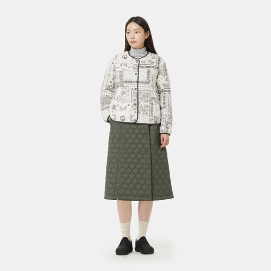 여성 써모퍼프 리버서블 패딩 자켓 