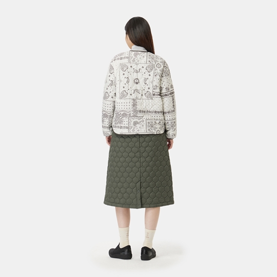 여성 써모퍼프 리버서블 패딩 자켓 