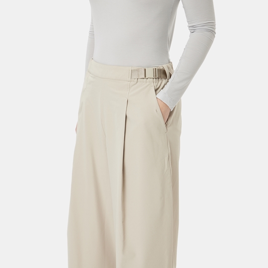 여성 컴포 웜 스커트팬츠