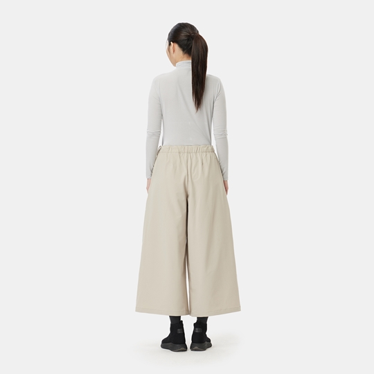 여성 컴포 웜 스커트팬츠