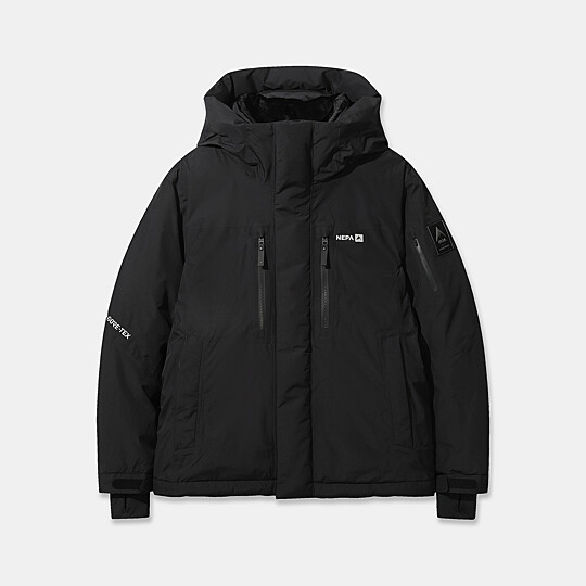 남성 윈스텀 고어텍스 방수 헤비 다운자켓