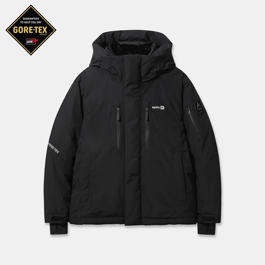 남성 윈스텀 고어텍스 방수 헤비 다운자켓