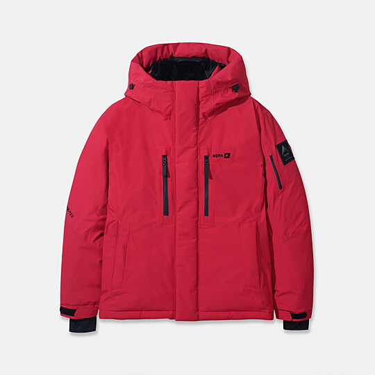 남성 윈스텀 고어텍스 방수 헤비 다운자켓