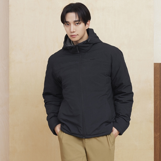 남성 리브 리버서블 경량 다운자켓