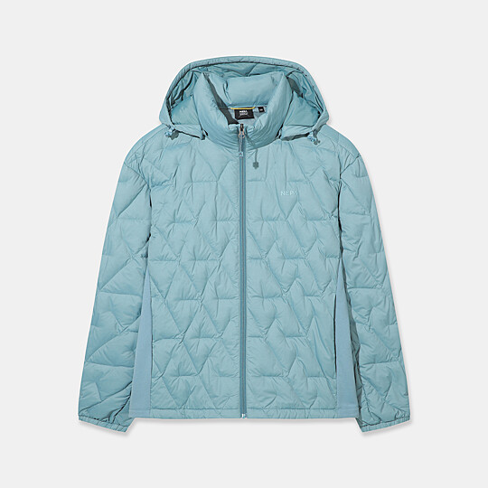 남성 에어써밋 하이브리드 경량 다운자켓