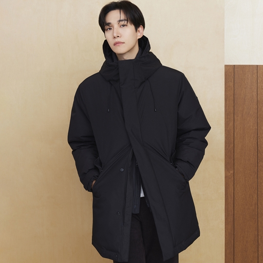 남성 벤투스 윈드스토퍼 3 IN 1 후디 롱 다운 자켓