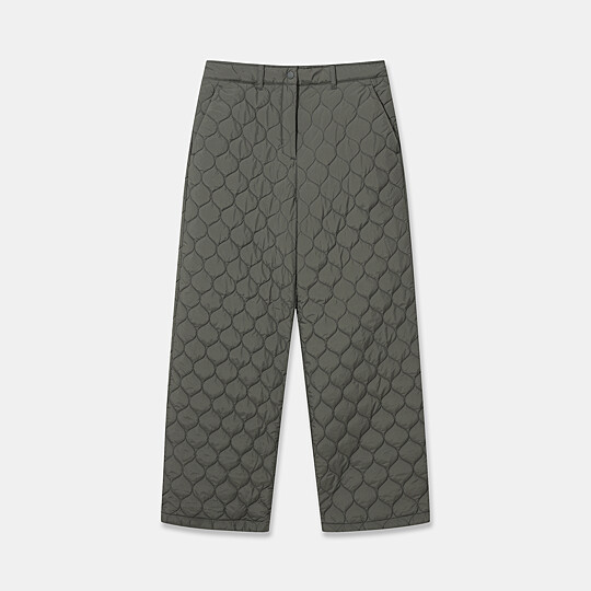 여성 써모퍼프 패딩 팬츠