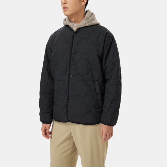 공용 써모퍼프 패딩자켓(넥리스)