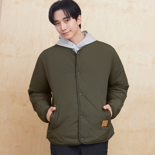공용 써모퍼프 패딩자켓(넥리스)