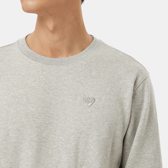 공용 그린마인드 에센셜 맨투맨