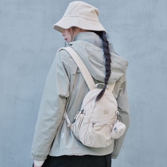 끌레오 코듀로이 미니 백팩