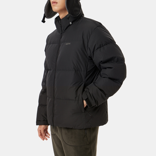 공용 사이폰 푸퍼 다운자켓