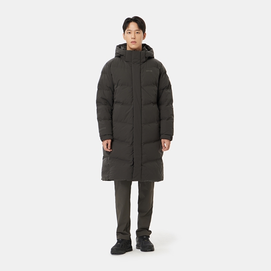 공용 업사이폰 롱 다운자켓