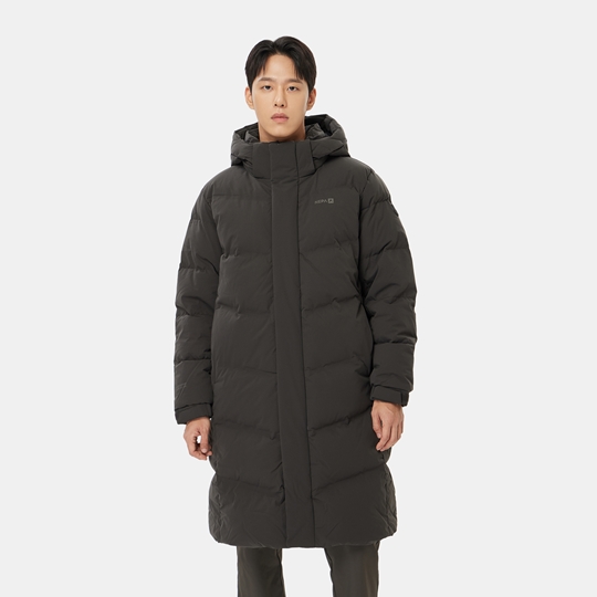 공용 업사이폰 롱 다운자켓