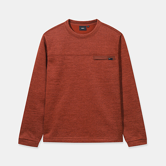 공용 필라토 플리스 맨투맨