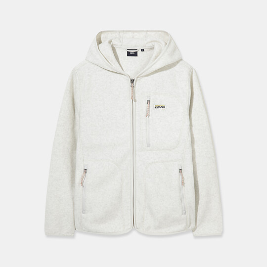 공용 플러피 플리스 후디 자켓