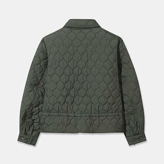 여성 써모퍼프 러플 패딩자켓