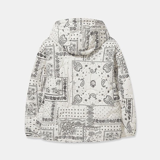 여성 써모퍼프 후드 패딩자켓