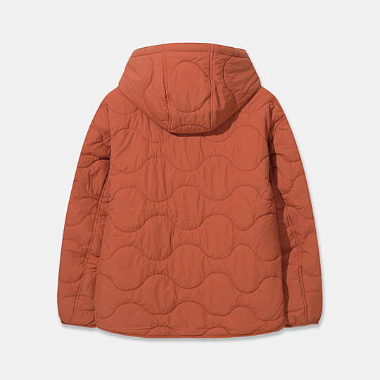 여성 써모퍼프 후드 패딩자켓