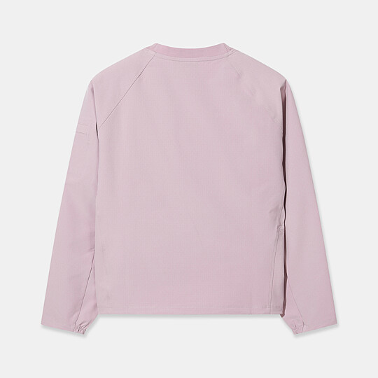 여성 컴포 웜 세미 크롭 맨투맨