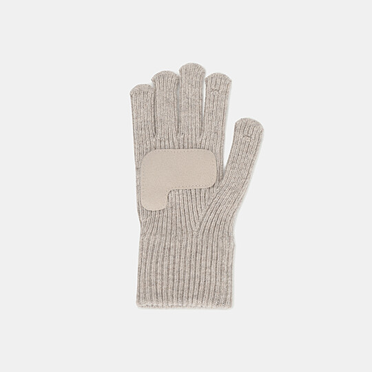 패치드 울 장갑