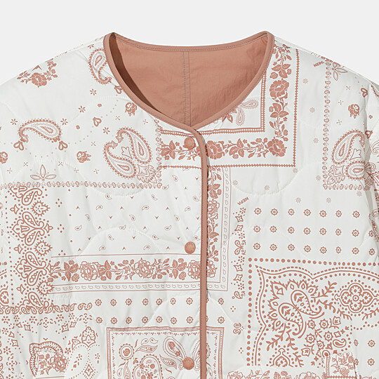 여성 써모퍼프 리버서블 패딩 자켓 