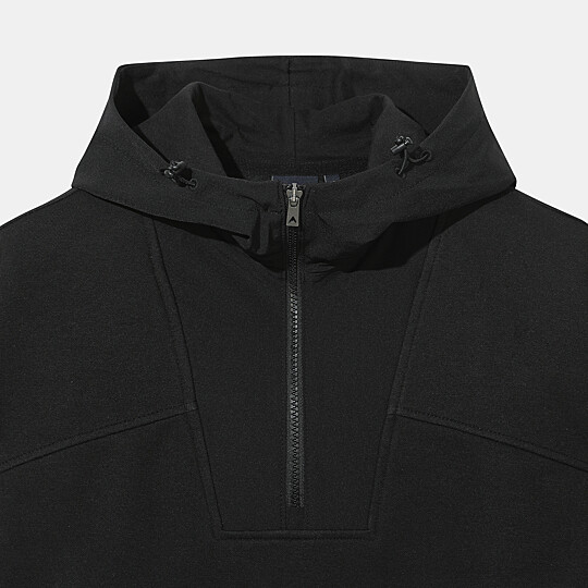 여성 그린마인드 하이브리드 후드 풀오버