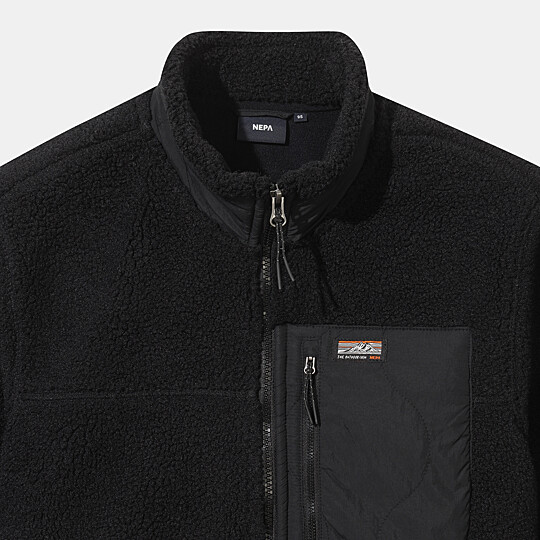 남성 부클 플리스자켓