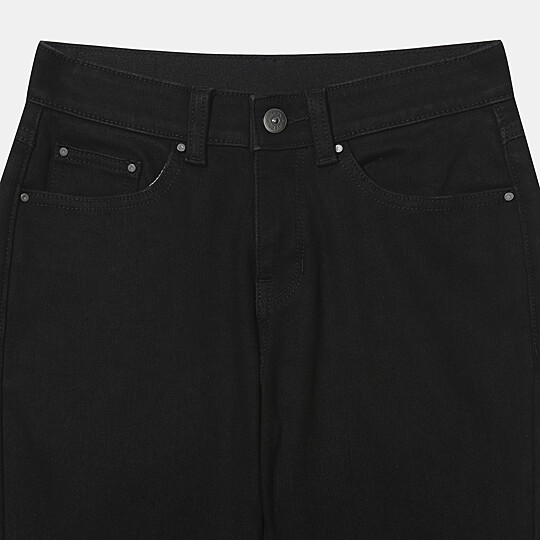 여성 데님 본딩 부츠컷 팬츠 