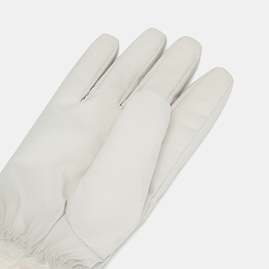 아르테 누보 퍼 장갑