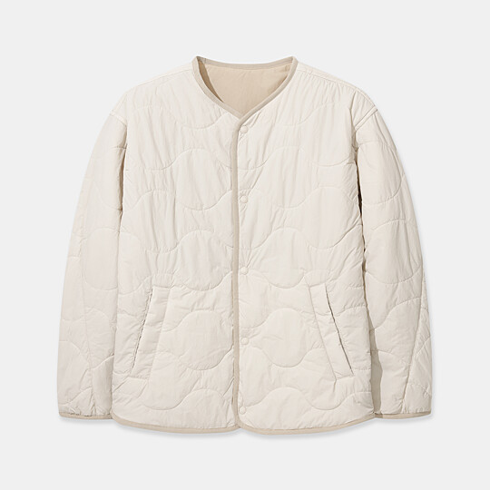 공용 써모퍼프 패딩자켓(넥리스)