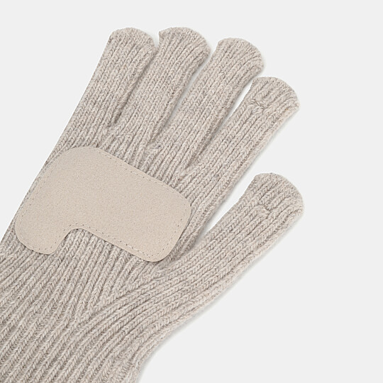 패치드 울 장갑