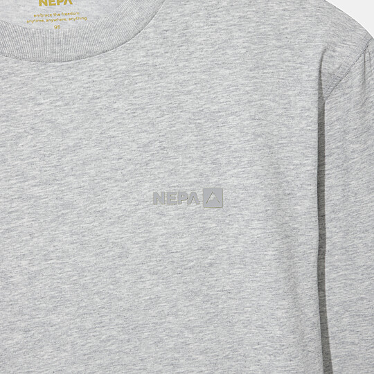 남성 패스파인더 로고 그래픽 긴팔 티셔츠