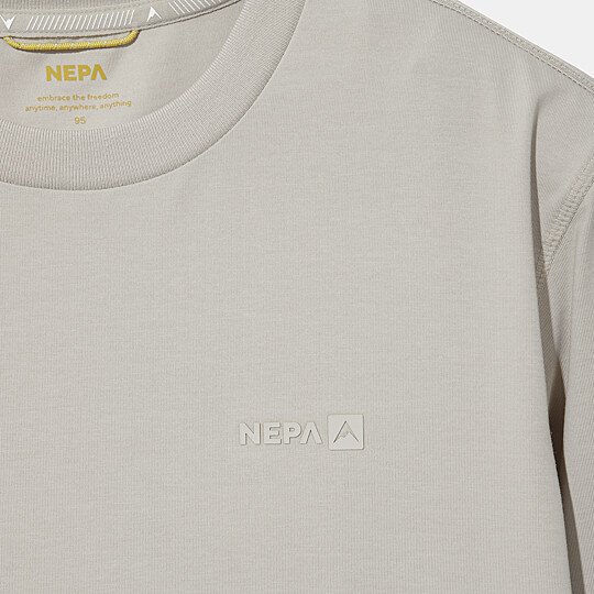 남성 패스파인더 로고 그래픽 긴팔 티셔츠