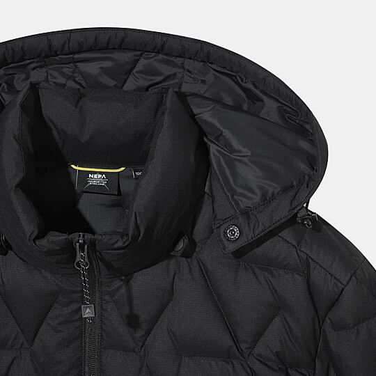 남성 에어써밋 하이브리드 경량 다운자켓