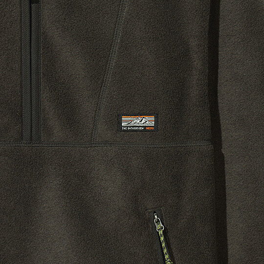 여성 플러피 플리스 반집업 후드 티셔츠