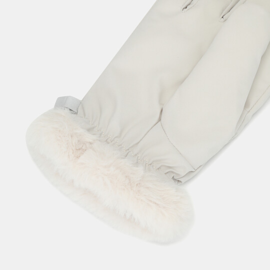 아르테 누보 퍼 장갑