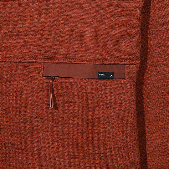 공용 필라토 플리스 맨투맨